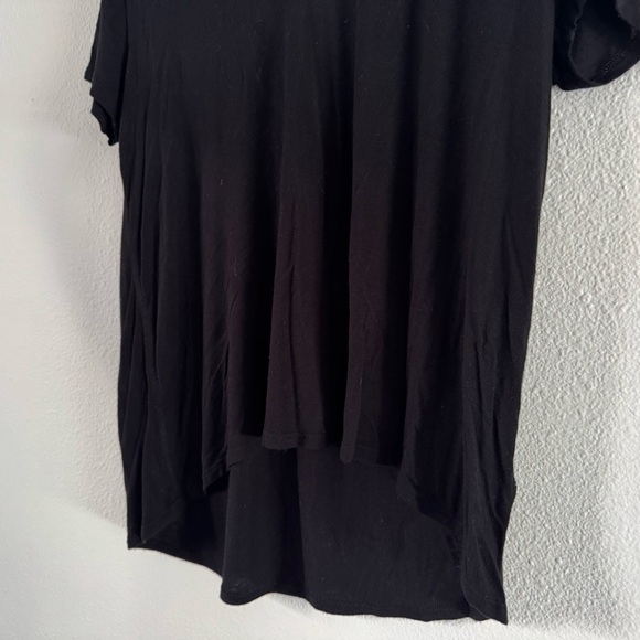 SO Swing Top Criss Cross Open Back Stretch Tee Basic Staple Soft Size Large - Picture 3 of 10